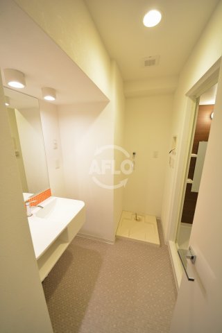 洗面設備　プライムツリー内久宝寺　洗面脱衣所