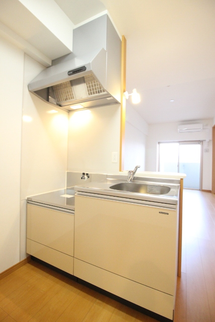 キッチン　ガスコンロ持込のキッチンです。