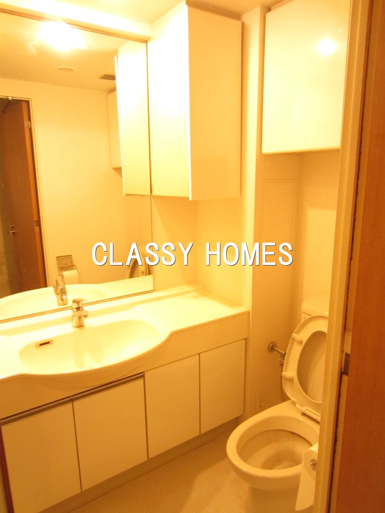 洗面設備　2004年竣工　パークアクシス浜松町：洗面台