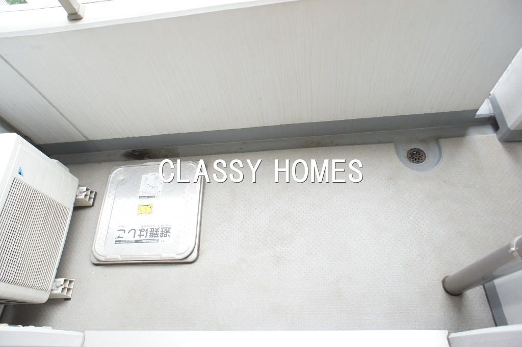 バルコニー　2004年竣工　パークアクシス浜松町：バルコニー