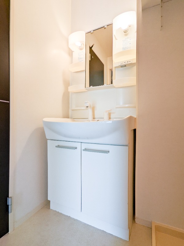 洗面設備　図面と現状に相違がある場合には現状を優先