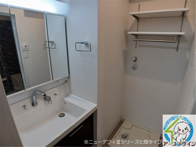 洗面設備　※パース写真