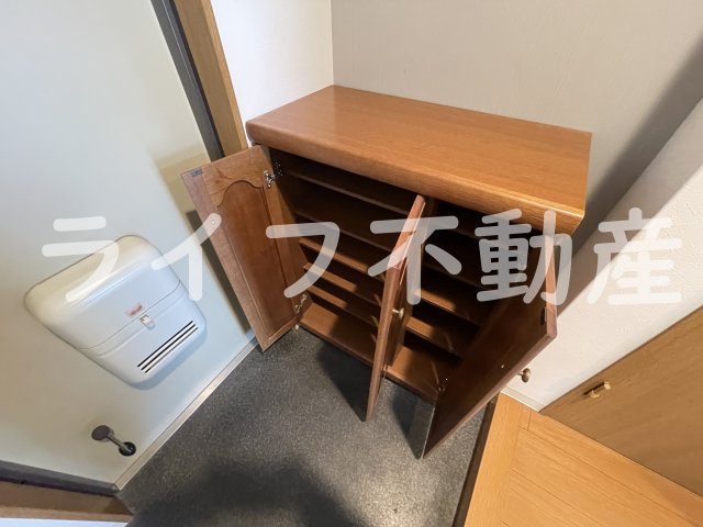 収納　専用の収納スペースです