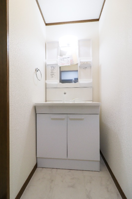 洗面設備　図面と現状に相違がある場合には現状を優先