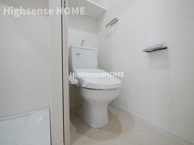 トイレ　ゆったりとした空間のトイレです