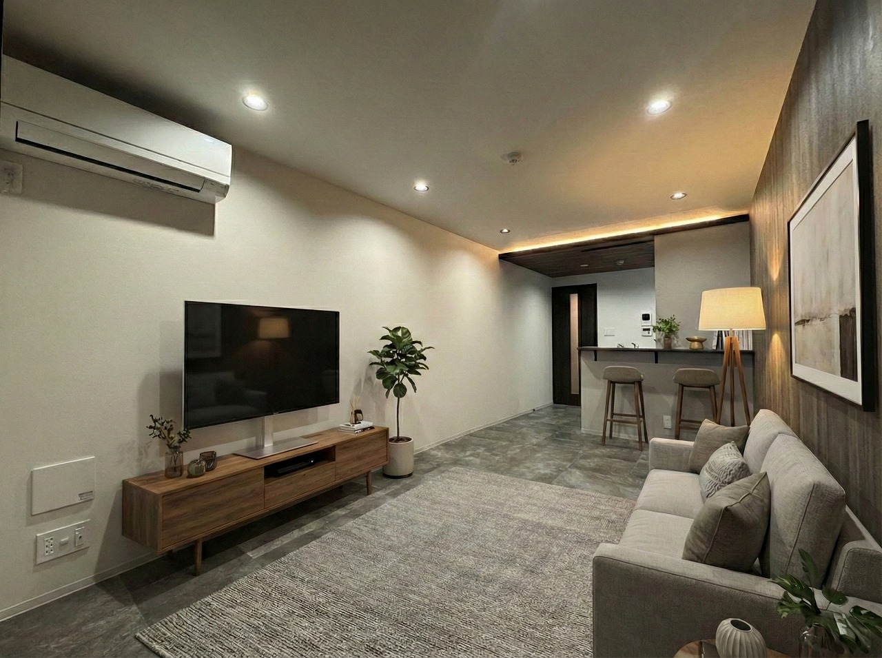 居室・リビング　※家具・小物はCG合成です。