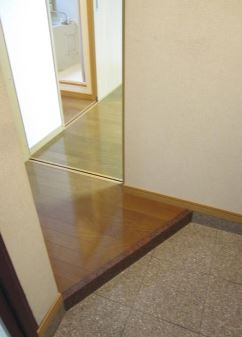 玄関　毎日通る玄関はこちらです