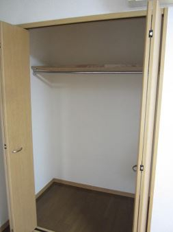 収納　たっぷりとした収納スペースです