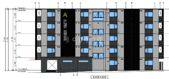 建物外観　外観パース