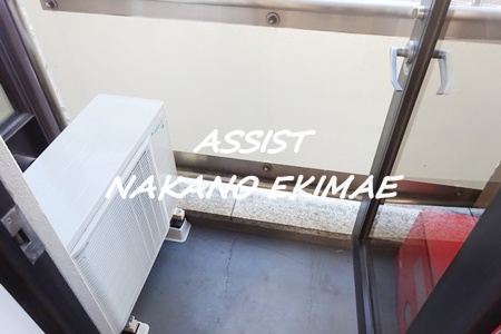 バルコニー　同間取り別号室：参考写真