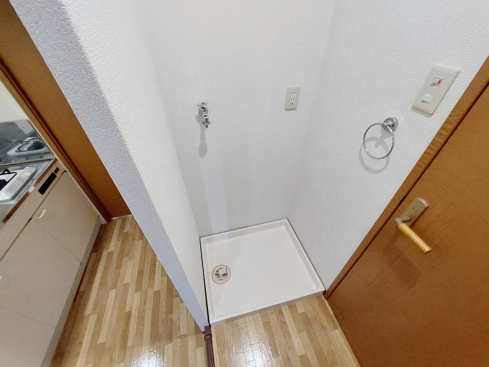 洗面設備　洗濯機置場