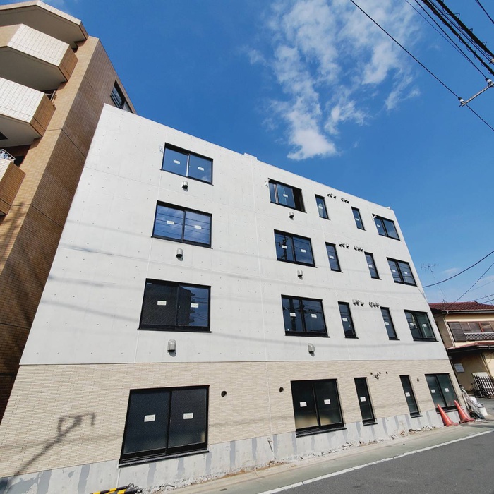 建物外観　建築中