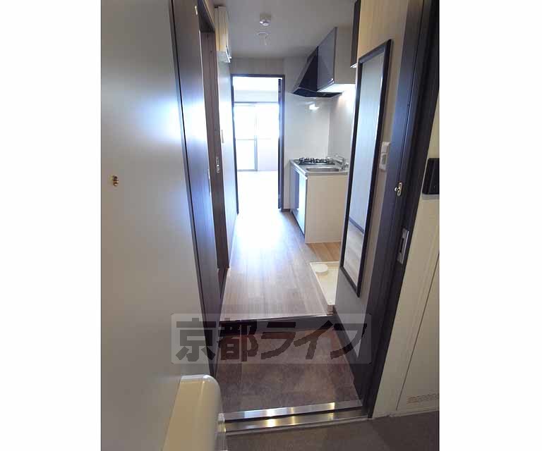 玄関　間口の広い玄関です