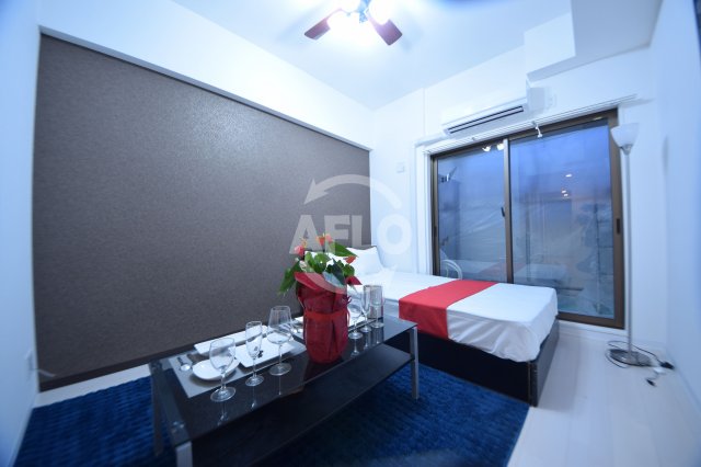 居室・リビング　Luxe難波南　リビング