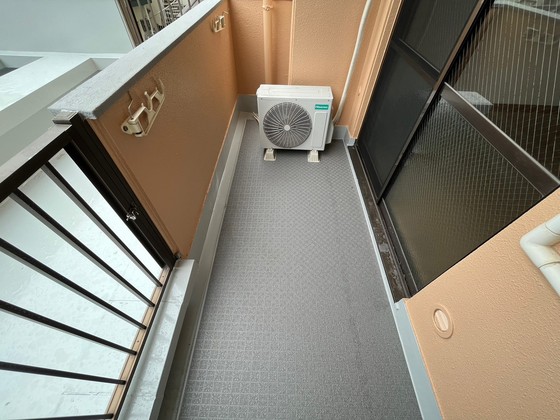 バルコニー　※別号室の写真使用