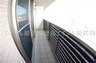 バルコニー　写真は反転のお部屋です