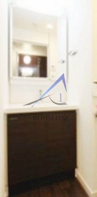 洗面設備　洗面台です。