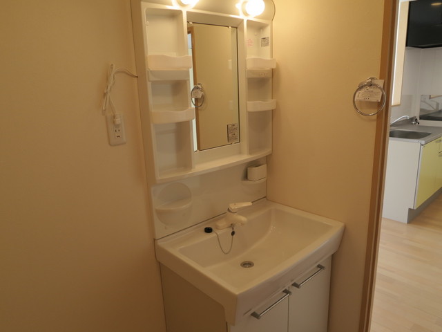 洗面設備　独立洗面台！