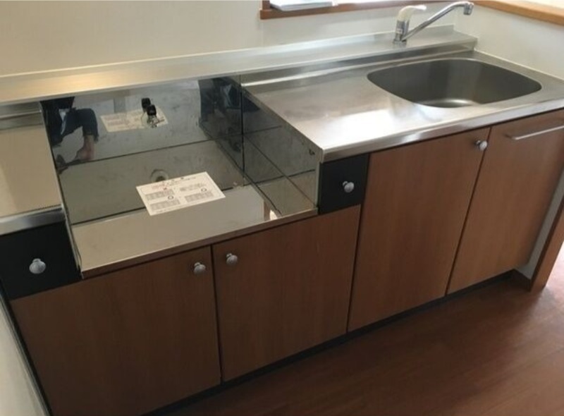 キッチン　図面と現状に相違がある場合には現状を優先