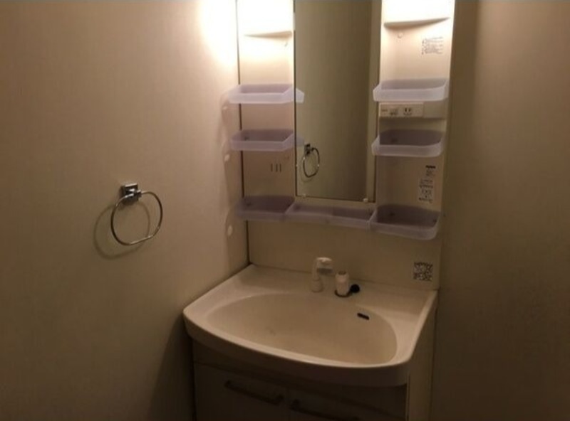 洗面設備　図面と現状に相違がある場合には現状を優先