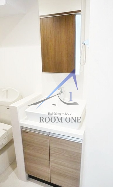 洗面設備　洗面台です。