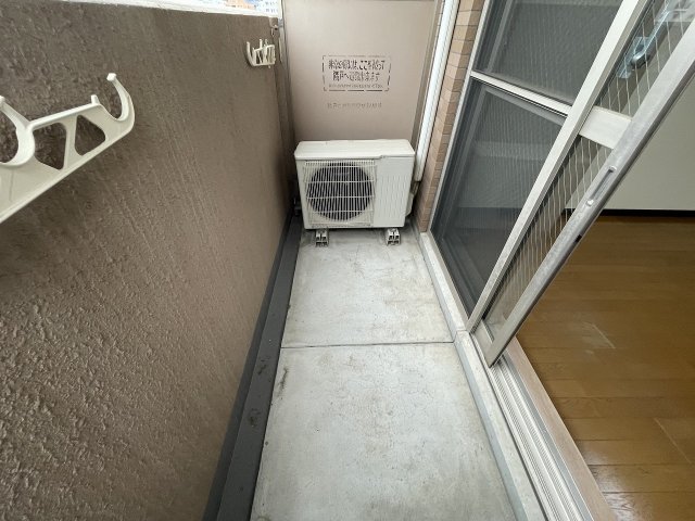 バルコニー　広々としたバルコニーです