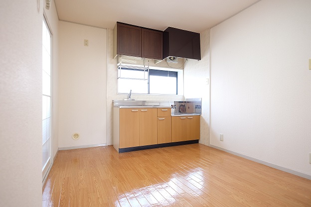 キッチン　ダイニングからの写真です