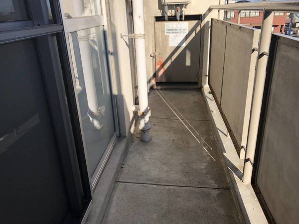 バルコニー　ビレッジハウスの同一物件・同一タイプの間取りの写真です