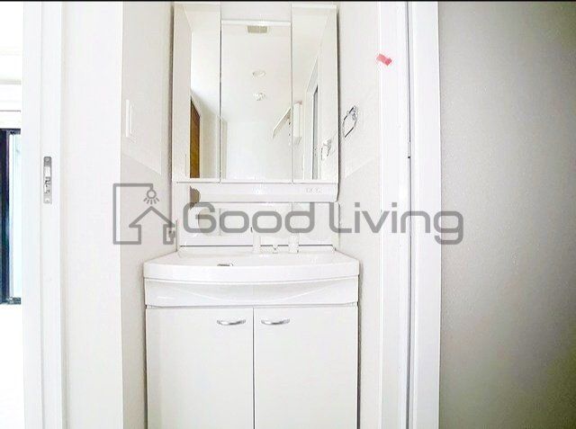 洗面設備　身だしなみもバッチリ