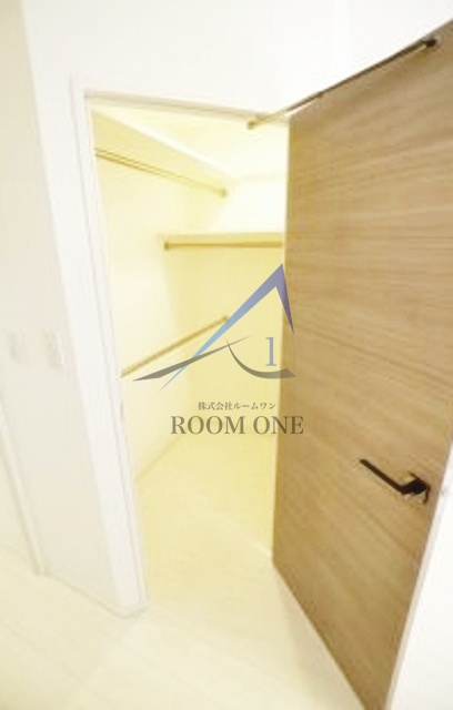 収納　ウォークインクローゼットです。