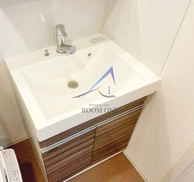 洗面設備　洗面台です。