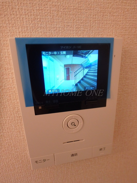 セキュリティ　モニタ付きインターホン