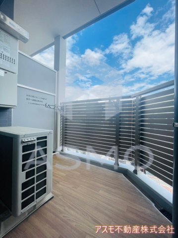 バルコニー　同マンション別部屋参考写真