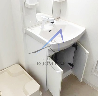 洗面設備　洗面台です。