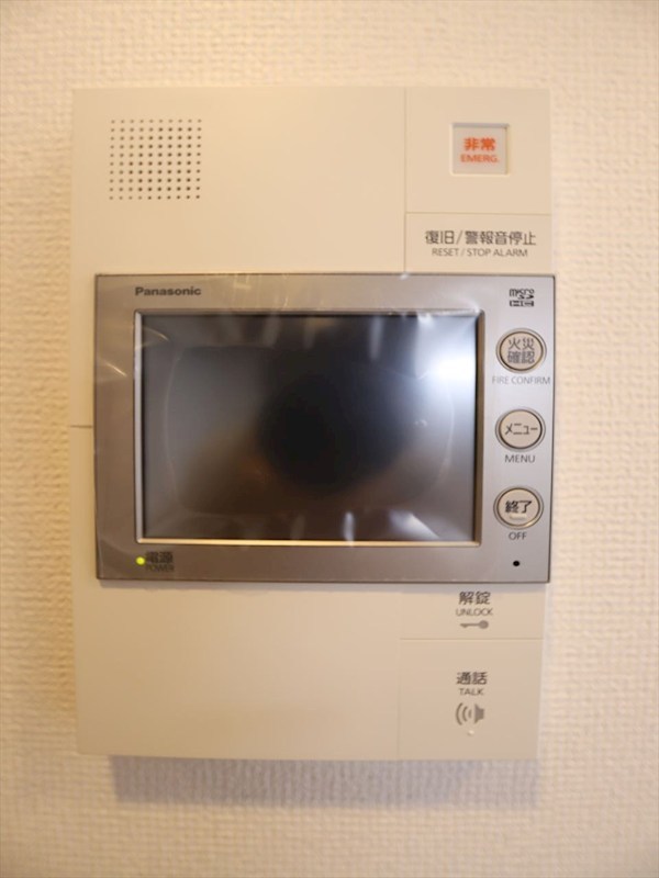 セキュリティ　ＴＶモニター付インターホン