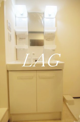 洗面設備　洗面台です。