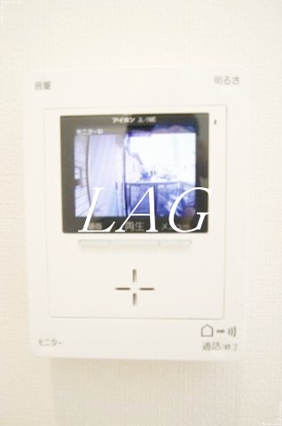 セキュリティ　モニター付きインターホンです。