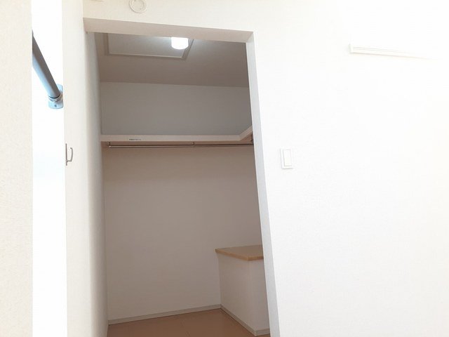 収納　ちょっとした収納スペースも充実しています