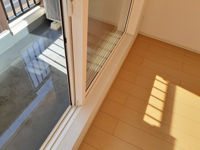 バルコニー　広々としたバルコニーです