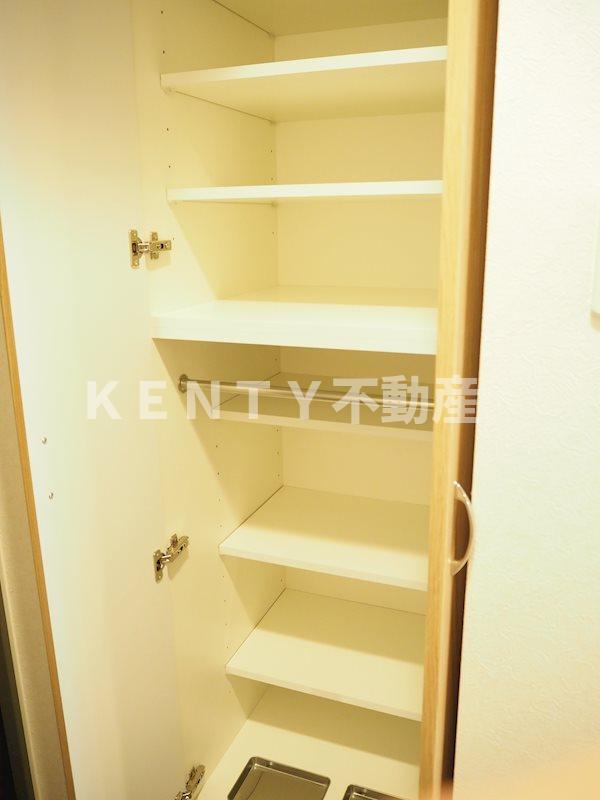 収納　専用の収納スペースです