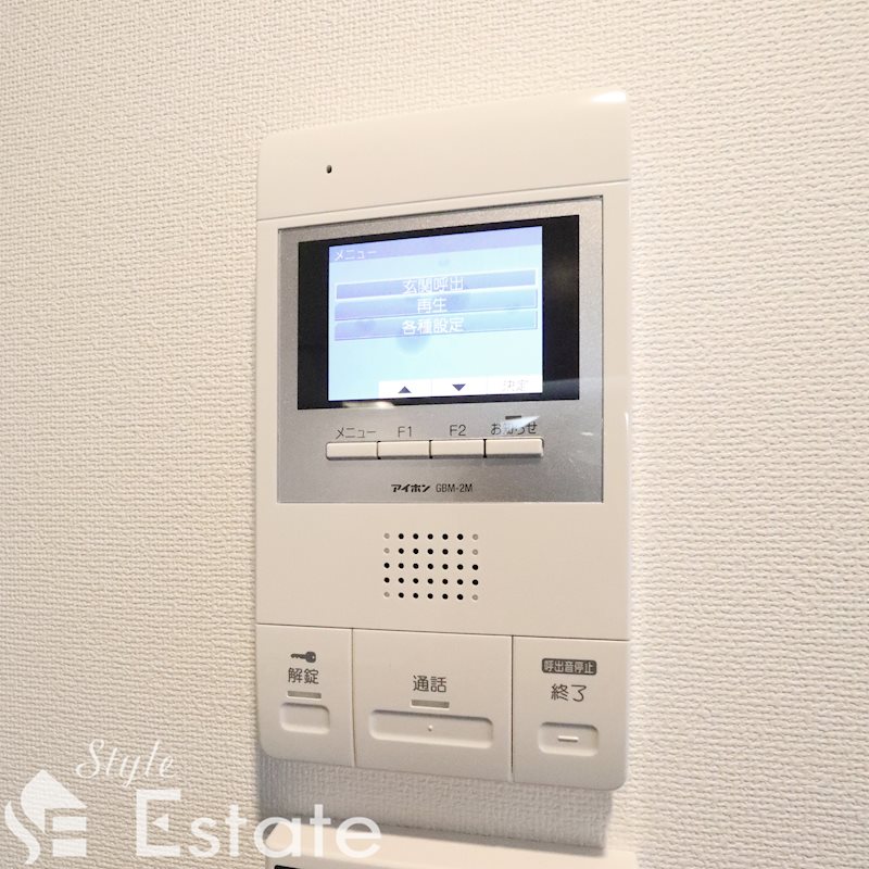 セキュリティ　モニター付きインターホン