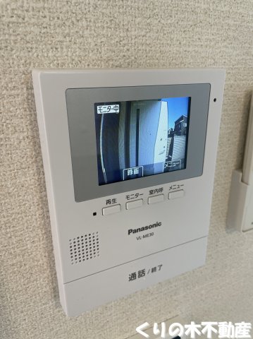 セキュリティ　モニター付きインターホン
