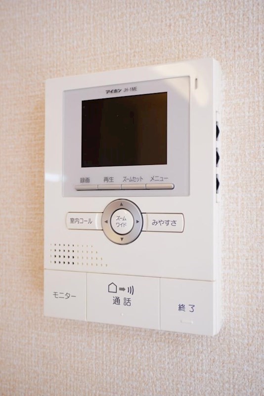 セキュリティ　来客時に便利なＴＶモニターホン