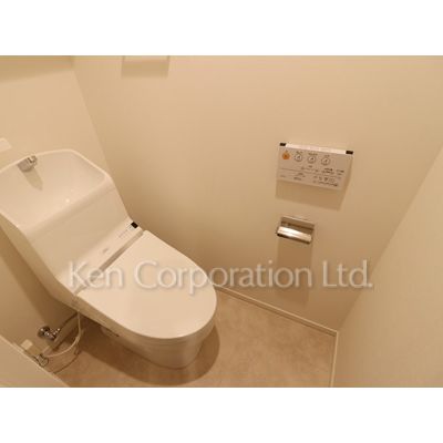 トイレ　同タイプ6階のお部屋を撮影。仕様が異なることがあります。