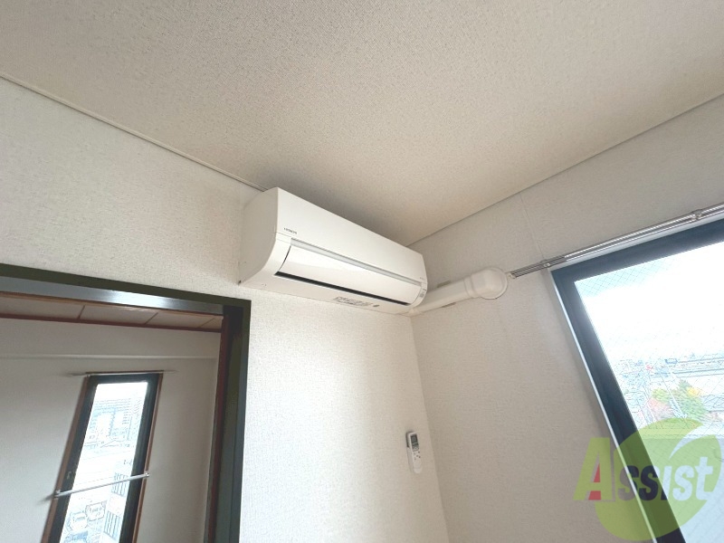 その他設備　エアコンが付いてるので春夏秋冬快適に過ごせます。