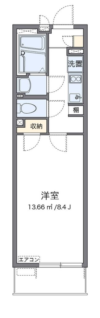 クレイノTAISEIの間取り写真