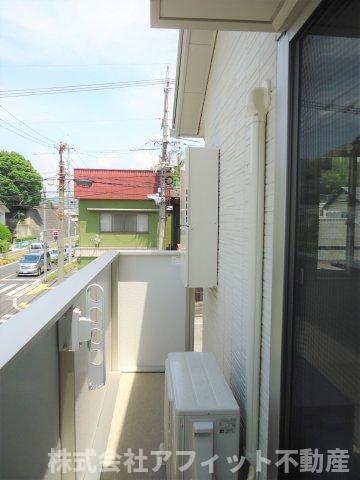バルコニー　西向き