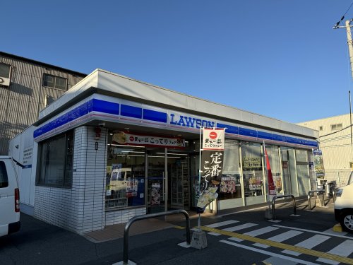 コンビニ　ローソン 佃四丁目店（コンビニ）まで129m