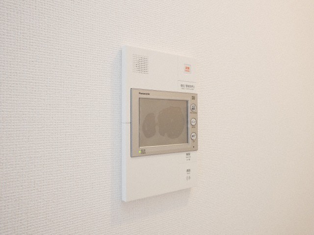 セキュリティ　モニター付きインターホンです