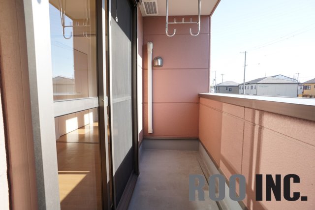 バルコニー　写真は反転のお部屋です